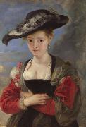 Portrait of Susanne Fourment (mk08) Peter Paul Rubens